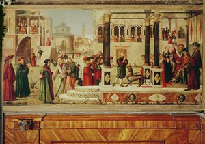 The Miracle of St. Tryphonius by Vittore Carpaccio